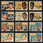 1956 Topps Baseball Partial Set (279/340) Plus 575 Duplicates