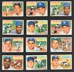 1956 Topps Baseball Partial Set (279/340) Plus 575 Duplicates