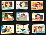 1960 Topps Baseball Near Set (546/572) Including #350 Mantle PSA 3