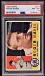 1960 Topps #377 Roger Maris – PSA NM-MT 8