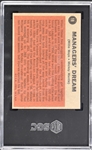 1962 Topps #18 Managers' Dream Mickey Mantle Willie Mays – SGC EX 5