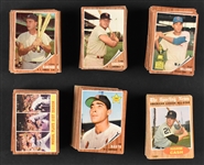 1962 Topps Baseball Hoard (1,500+) Including Many HOFers and Stars