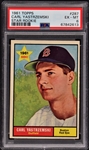 1961 Topps #287 Carl Yastrzemski - PSA EX-MT 6
