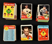 1963 Topps Baseball Partial Set (198/576) PLUS 181 Duplicates
