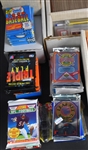 1980's and 1990's Topps, Donruss, Fleer (& Others) Baseball Card Bonanza with more than 9,000 Cards and 90+ Unopened Packs!