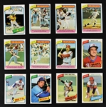 1980 Topps Baseball Complete Set (726) Incl. #482 Rickey Henderson Rookie Card