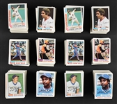 1982 Topps Baseball Complete Sets Pair (2) Plus 300+ Duplicates