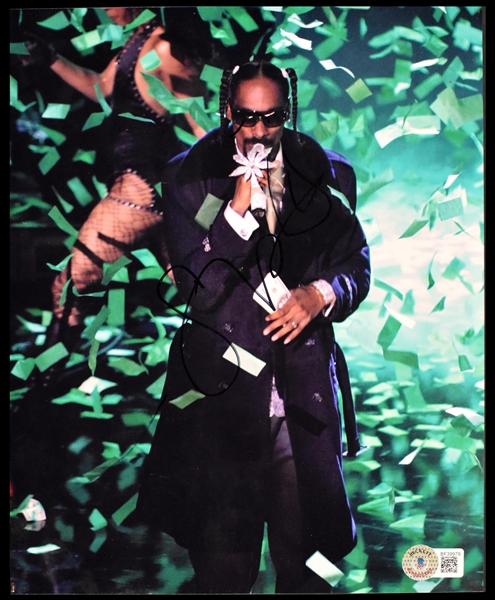 Snoop Dogg Signed 8x10 Photo (BAS Full LOA)