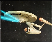 <em>Star Trek</em> Signed Photo Collection (8) Incl. Nichelle Nichols and George Takei (BAS)