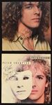 Peter Frampton Signed LPs <em>Where I Should Be</em> and <em>Premonition</em> (BAS)