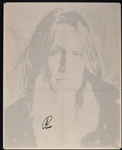 Todd Rundgren Signed Albums (2), 8x10 and 1974 <em>Todd</em> LP Insert Poster (7 Pieces Total)