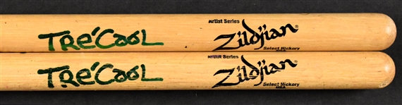 Trés Cool (Green Day) Stage-Used Drumsticks