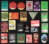 1990's-2000's Rock and Pop “WORKING CREW” Backstage Pass Collection of 67