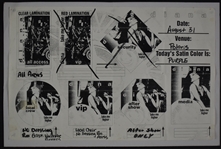 Rap and R&B “WORKING CREW” Backstage Pass Collection of 15 Incl. Destiny's Child, Diana Ross, Mary J. Blige, Usher and Others