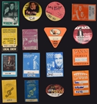 Country and Other Singers “WORKING CREW” Backstage Pass Collection of 57 Incl. Reba, Wynonna, Dwight Yoakam, George Strait, Alan Jackson and Others
