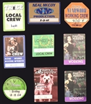 Country and Other Singers “WORKING CREW” Backstage Pass Collection of 57 Incl. Reba, Wynonna, Dwight Yoakam, George Strait, Alan Jackson and Others