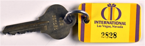 Las Vegas International Hotel Room Key from Elvis Presley's Entourage (Found at Graceland)