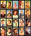 1953 Bowman TV & Radio Stars of NBC High-Grade Complete Set (96) Including 16 PSA NM-MT 8's and One PSA MINT 9 Plus 48 Duplicates