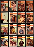 1958 Topps “T.V. Westerns” Near Set (58/71) Including #10 Showdown! PSA NM  7