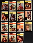 1958 Topps “T.V. Westerns” Near Set (58/71) Including #10 Showdown! PSA NM  7