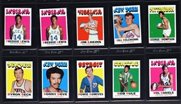 1971-72 Topps Basketball Collection (114) with Some Duplication