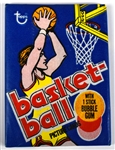 1977 Topps Basketball Unopened Pack Collection of 15 and Wax Box