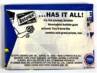 1977 Topps Basketball Unopened Pack Collection of 15 and Wax Box