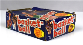 1977 Topps Basketball Unopened Pack Collection of 15 and Wax Box