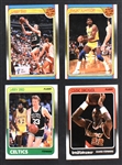 1988 Fleer Basketball Complete Set (132) Incl. #17 Jordan PSA NM-MT 8 Plus Complete Sticker Set (11) Incl. #7 Jordan PSA NM 7