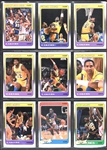 1988 Fleer Basketball Complete Set (132) Incl. #17 Jordan PSA MINT 9 - Plus Complete Sticker Set (11)
