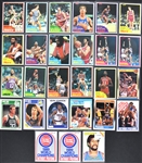 1970s-80s Topps Basketball Shoebox Collection (209) Plus 1981 Topps Unopened Packs (2)