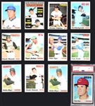 1970 Topps Baseball Near Set (668/720) Incl. #580 Pete Rose PSA NM-MT 8