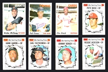 1970 Topps Baseball Near Set (668/720) Incl. #580 Pete Rose PSA NM-MT 8