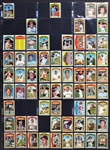 1972 Topps Baseball Partial Set (520/787) Plus Duplicates (19)