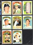 1972 Topps Baseball Partial Set (520/787) Plus Duplicates (19)