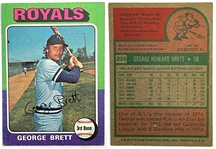 1975 Topps Baseball Complete Set (660) Including #320 Rose PSA NM-MT 8
