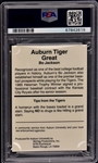 1987 McDag Auburn Tigers Baseball Bo Jackson – PSA MINT 9