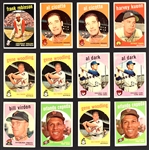 1959 Topps Hoard of 616 Cards with Duplication