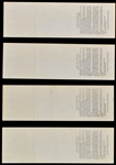 1977 Elvis Presley May 2, 1977 Chicago Stadium Concert FULL UNUSED Ticket Group of Four (4)