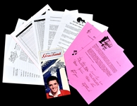 1994 “Elvis Fantasy Fest” Press Kits (2) Signed By Joe Esposito, Sam Thompson, Dick Grob and Others!