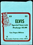 1975 Elvis Presley “Las Vegas Hilton Special Souvenir Package” Incl. Promotional Photo, Postcards and Calendar