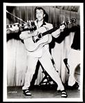 Group of Eight 1956 Elvis Presley Promotional Photos – The “Tonsils” Photo