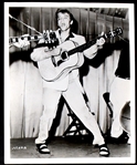 Group of Eight 1956 Elvis Presley Promotional Photos – The “Tonsils” Photo