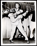 Group of Eight 1956 Elvis Presley Promotional Photos – The “Tonsils” Photo