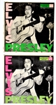 Light Pink and Dark Pink Cover Variations of 1956 <em>Elvis Presley</em> Debut LP (LPM-1254) (2)