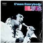 Group of Sixteen Elvis Presley LPs
