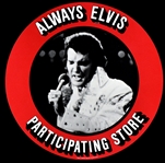 1978 “Always Elvis” ROUND RCA Record Store Promotional Signs Group of 10