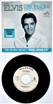 1966 Elvis Presley RCA Victor “Not For Sale” 45 RPM Single (47-8870) “Love Letters” with Picture Sleeve