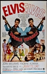 1967 <em>Double Trouble</em> One Sheet Movie Poster and 4 Lobby Cards – Starring Elvis Presley