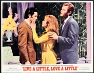 1968 <em>Live a Little, Love a Little</em> One Sheet Movie Poster and Lobby Card – Starring Elvis Presley